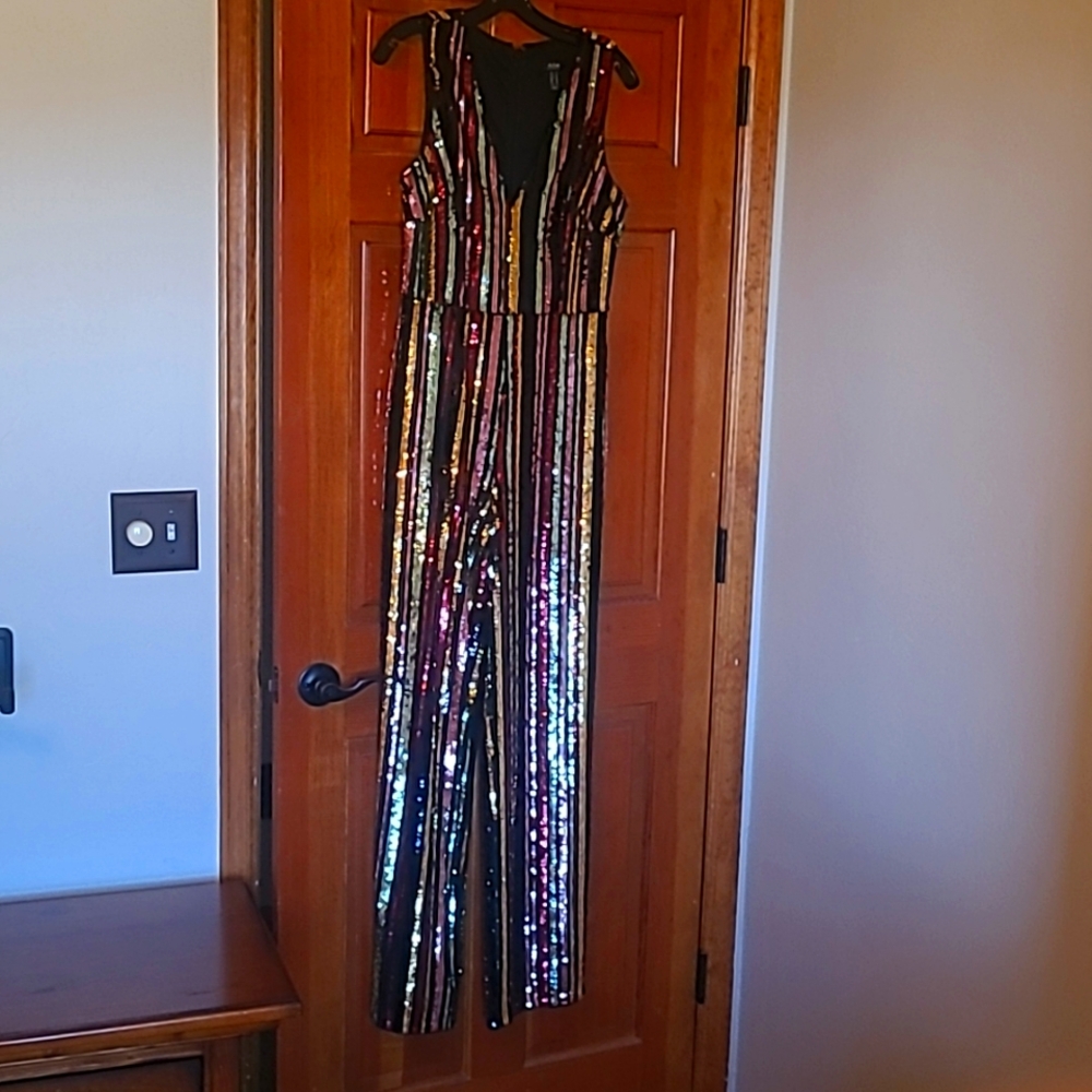 Aidan Mattox Sequin Jumper size 8
